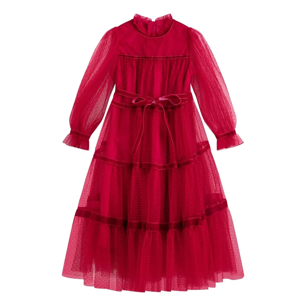 C'era Una Volta - Valentina Tulle Dress | Red
