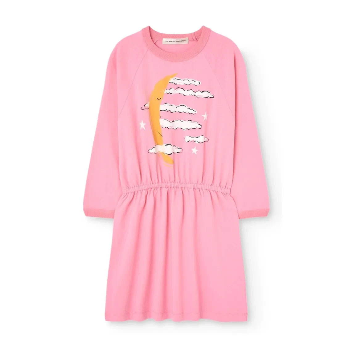 The Animals Observatory - Pink Basset Cotton Dress