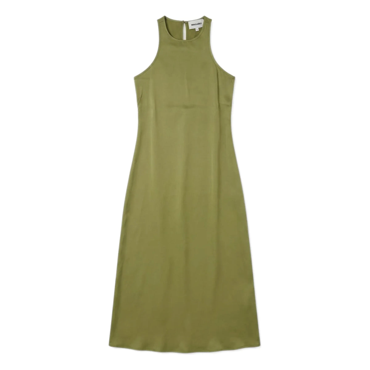 Smallable Woman - Zelie Satin Dress | Anise Green