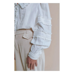 Emile et Ida - Vintage Ecume Blouse | Ecru