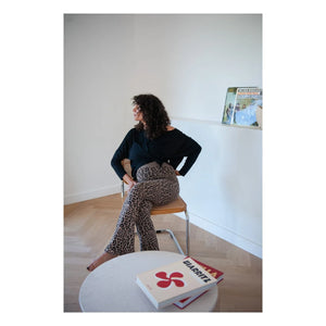 Mama Hangs - Mama Flow Maternity Flare Leggings | Leopard