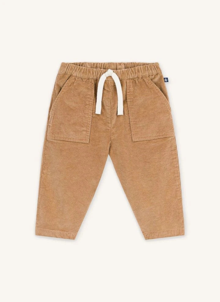 Petit Bateau - Corduroy Pants Organic Cotton | Beige