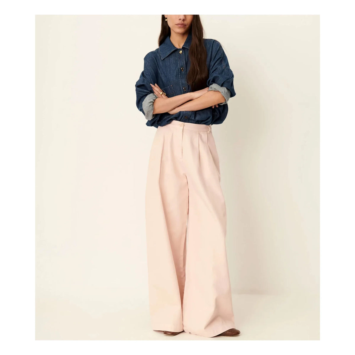 Sessùn - Tamayo cotton pants | Light Pink