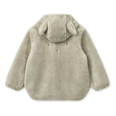 Liewood - Mina Rabbit Fur Coat Recycled Fiber | Beige