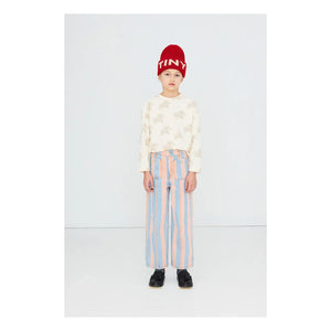 Tinycottons - Striped Jeans | Light Blue