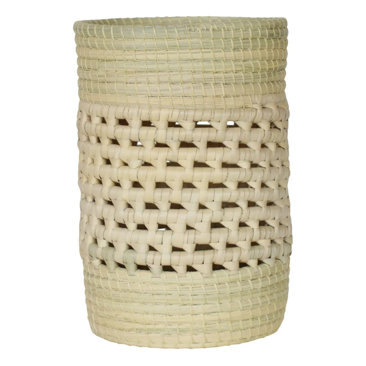Finca Home - Woven Palm Leaf Decorative Vase