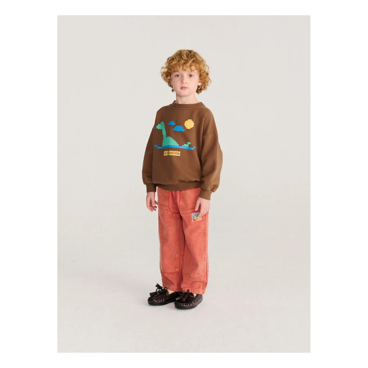 Bobo Choses - Lake Sweat Organic cotton | Brown