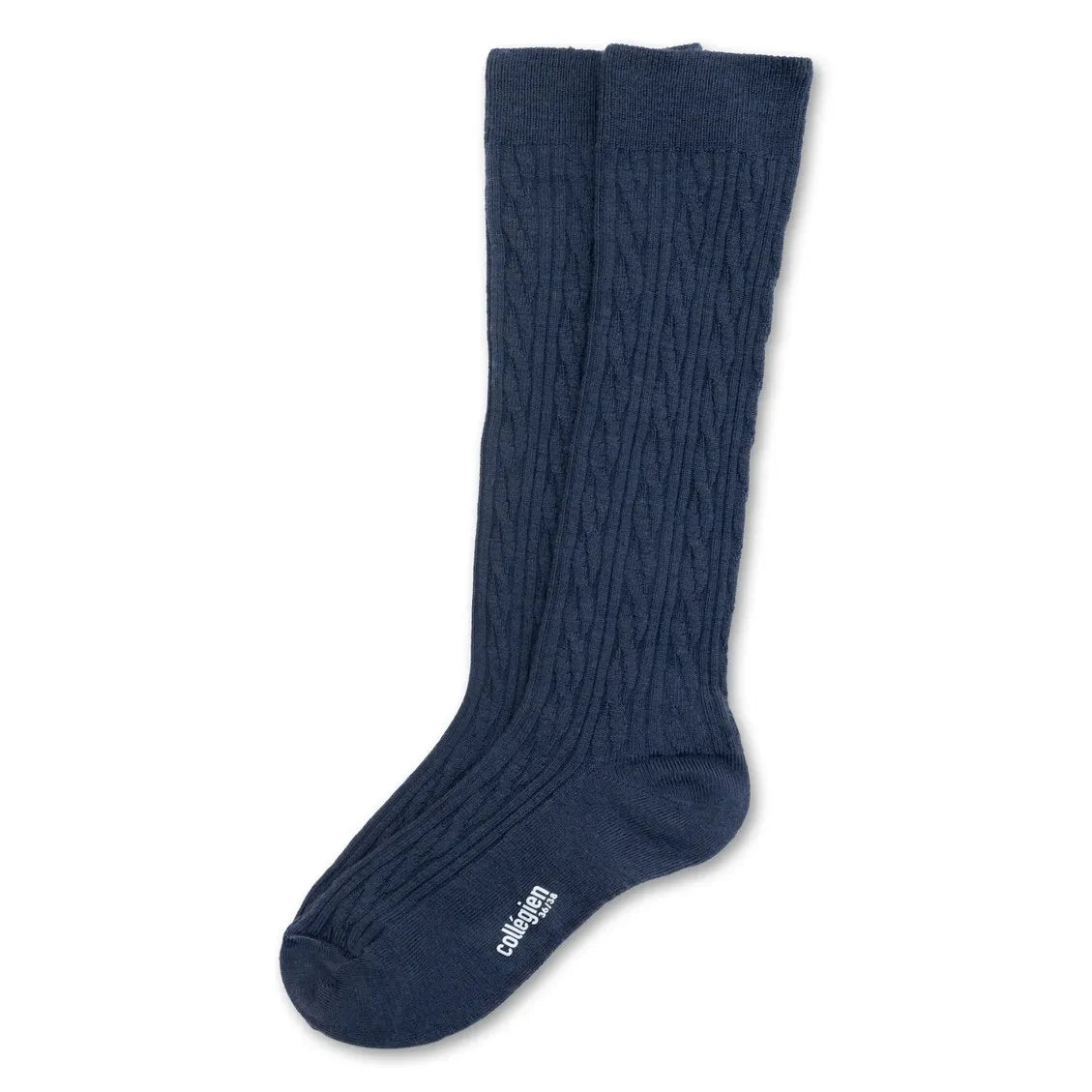 Collégien - Alix Merino Wool Socks | Navy