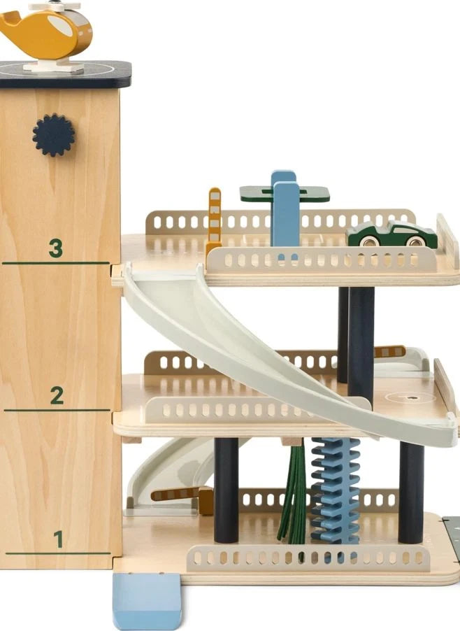 Liewood - Jordy Wooden Garage | Beach Blue Multi mix