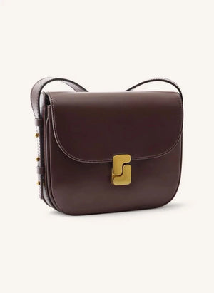 Soeur - Bellissima Mini Leather Bag | Chocolate