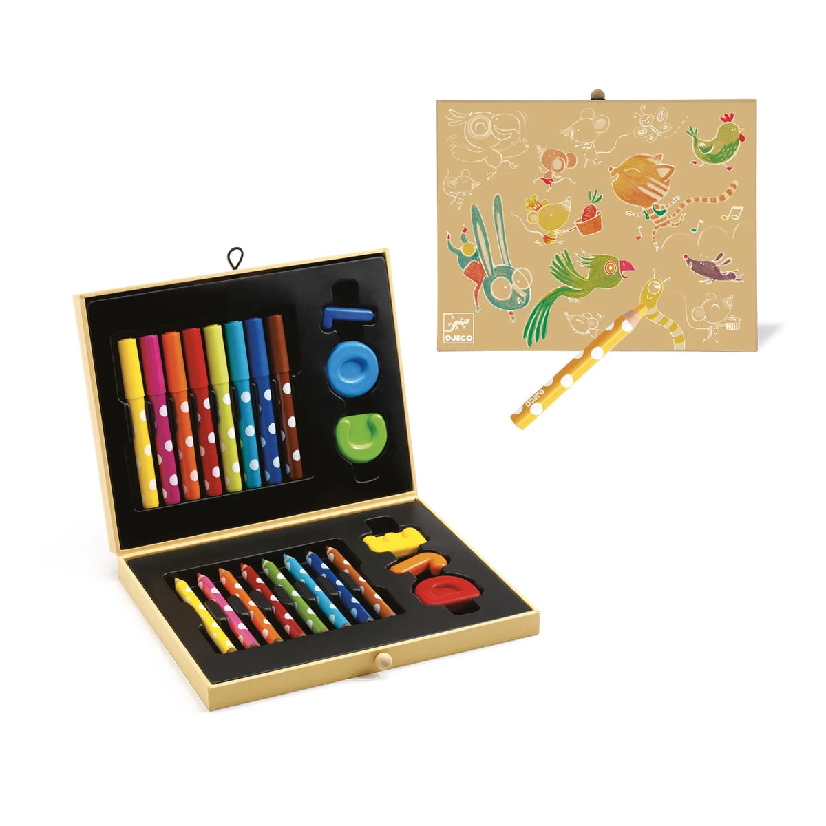 Djeco - Children's Coloring Box