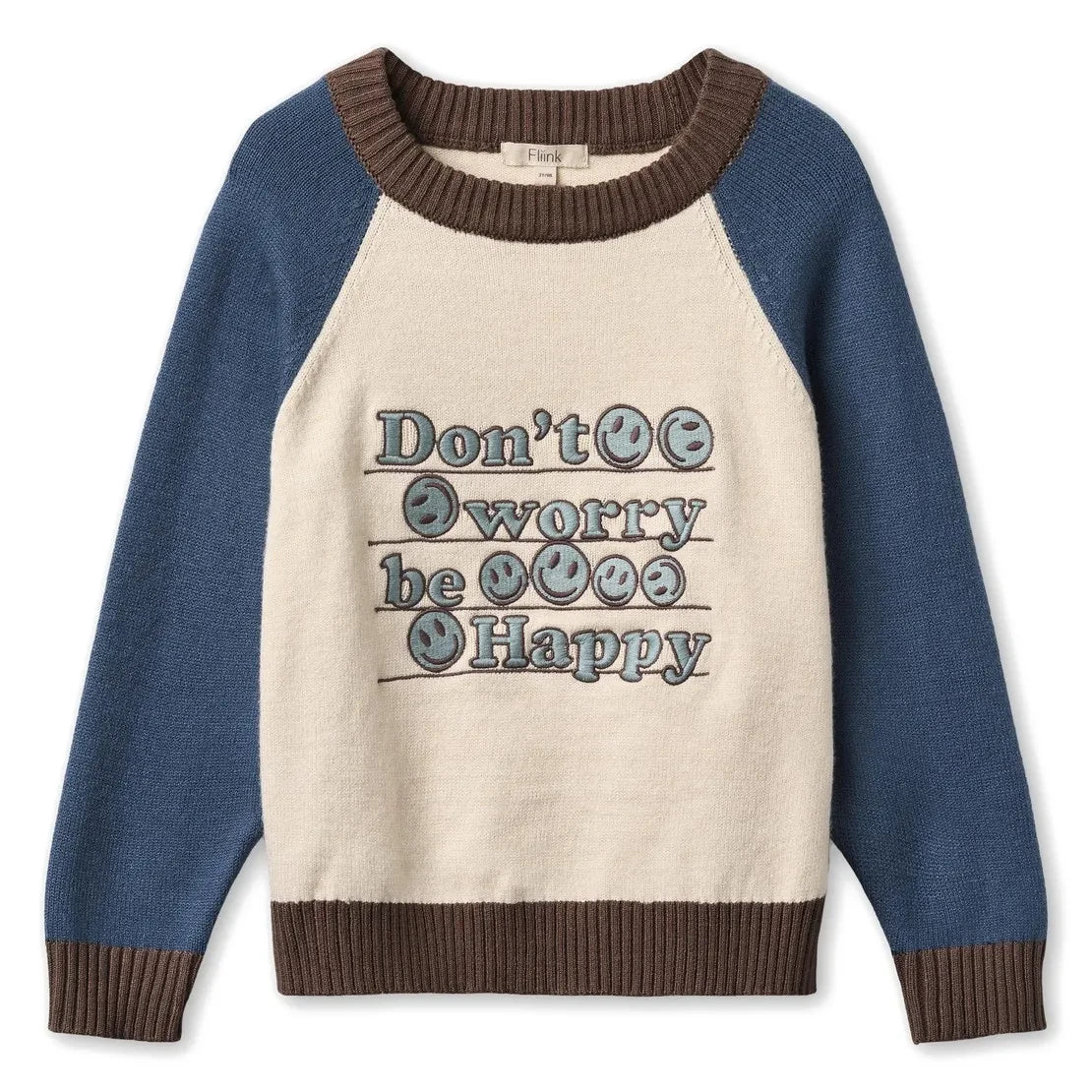 Fliink - Alon Be Happy Sweater | Blue