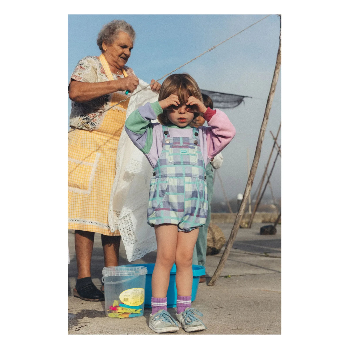 Favorite People - Gathering Carreaux jumpsuit | Purple
