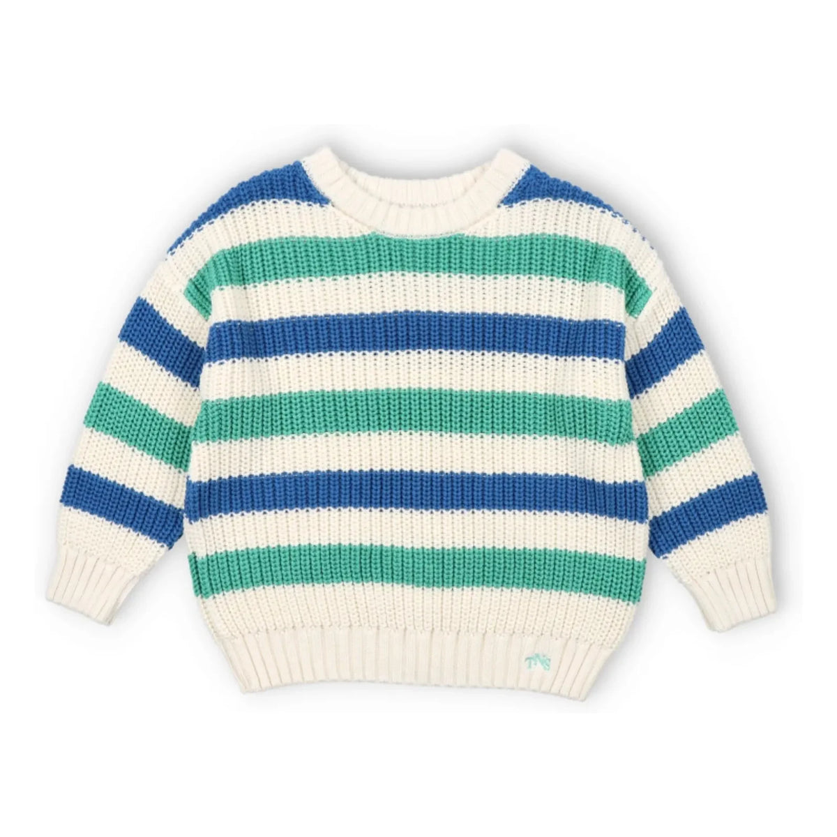 the new society - Leto Striped Organic Cotton Sweater | Mavi