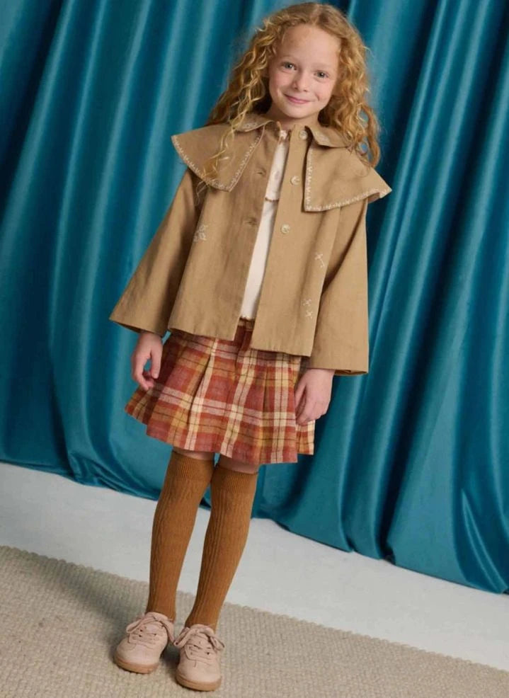 Gingersnaps - Philippa Pelerine Jacket | Camel