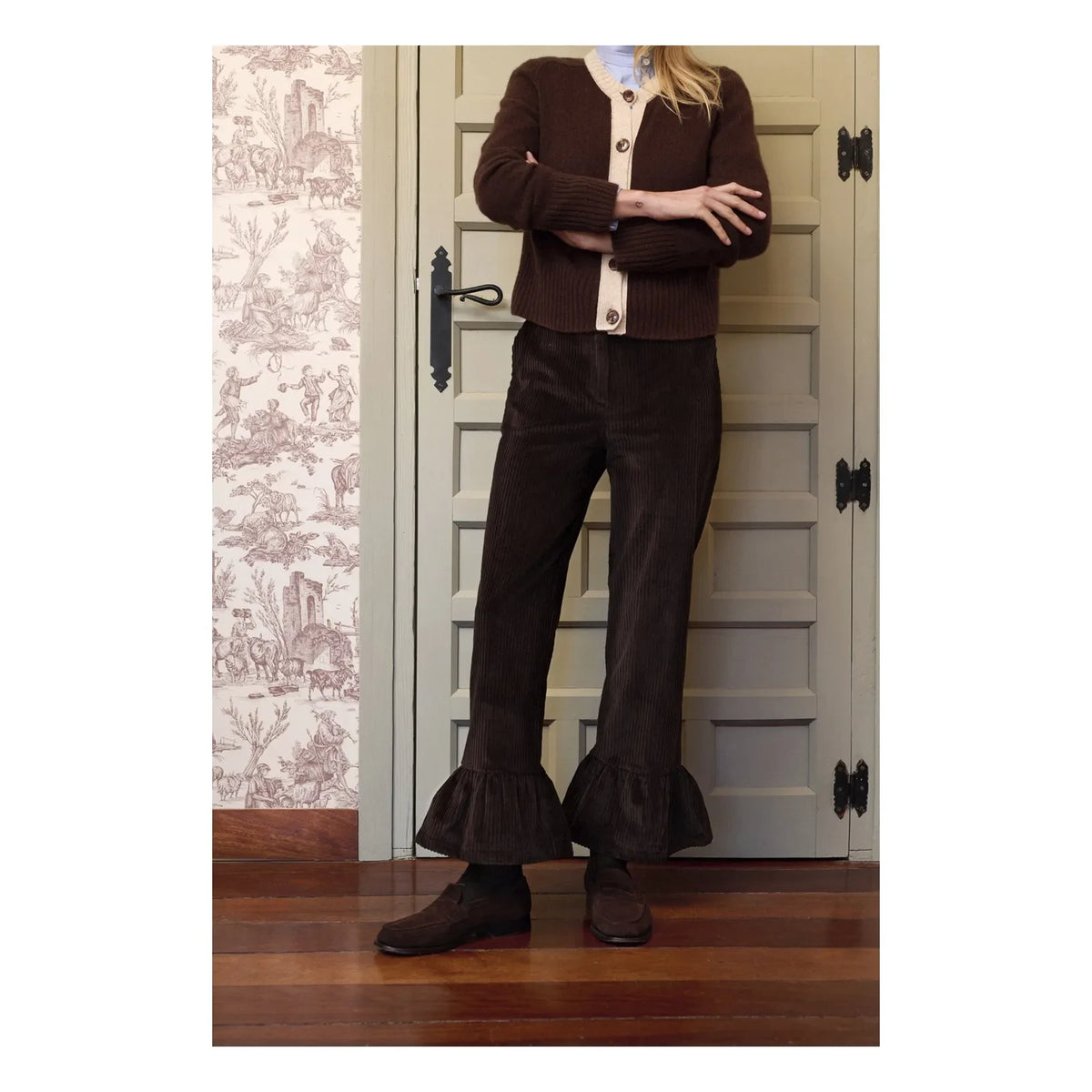 Maria de la Orden - Percy Cotton Trousers | Brown