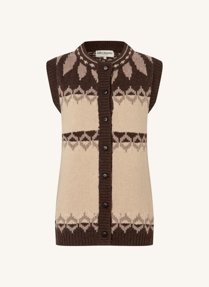 Lollys Laundry - Cleo Wool Cardigan | Cream