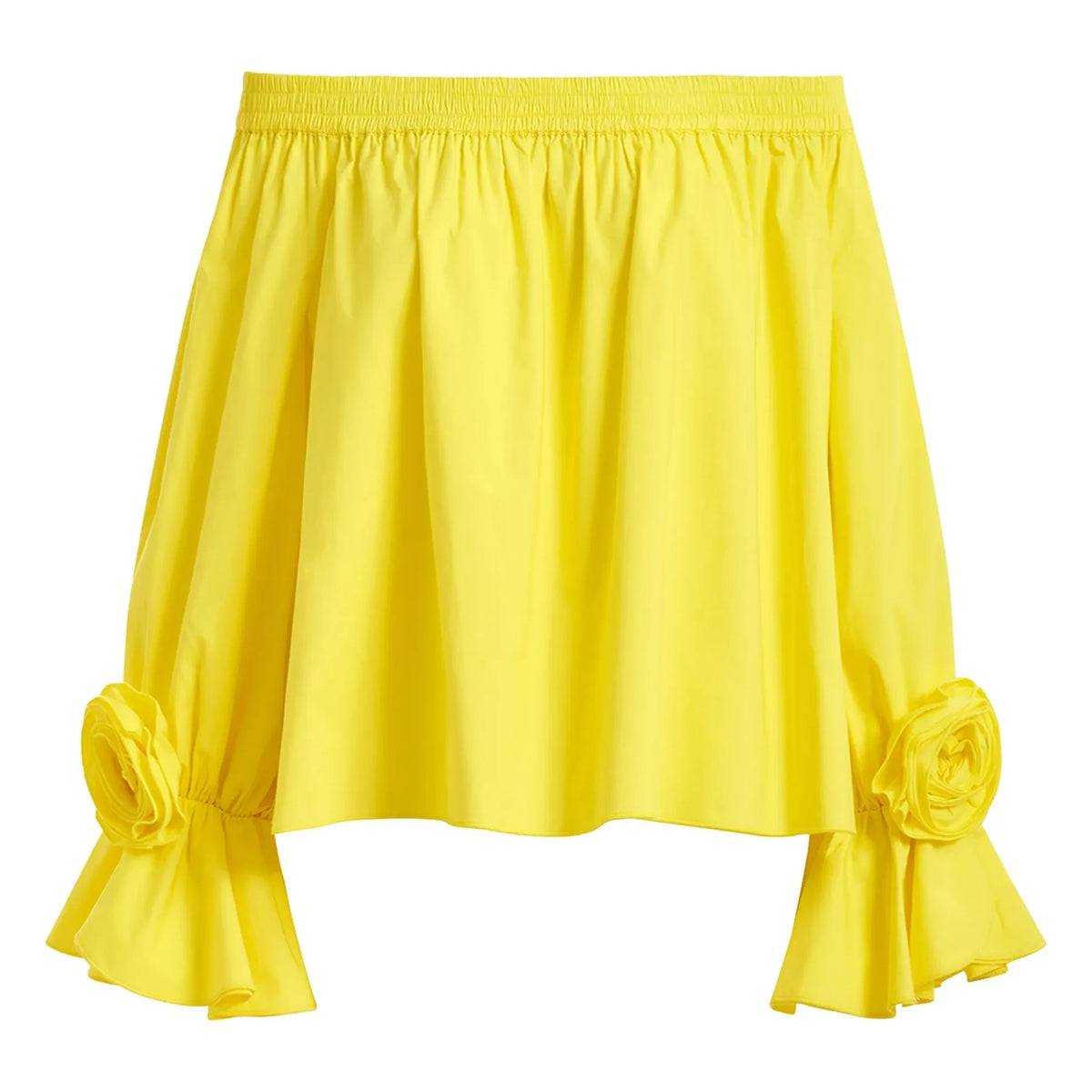 Essentiel Antwerp - Jofie Cotton Top | Lemon yellow