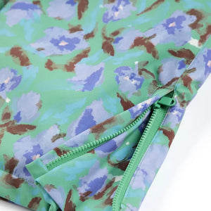 Bobo Choses - Flowery Recycled Fiber Ski Pants | Turquoise