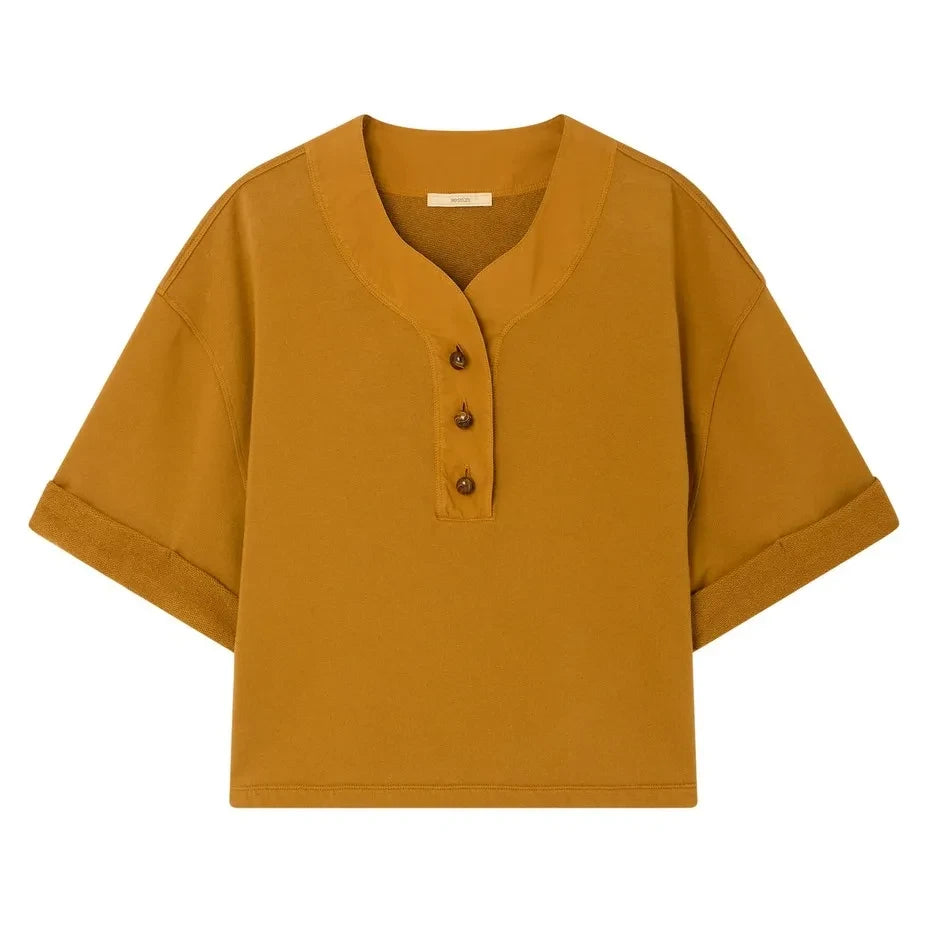 Sessùn - Lift Coton T-Shirt | Hazelnut