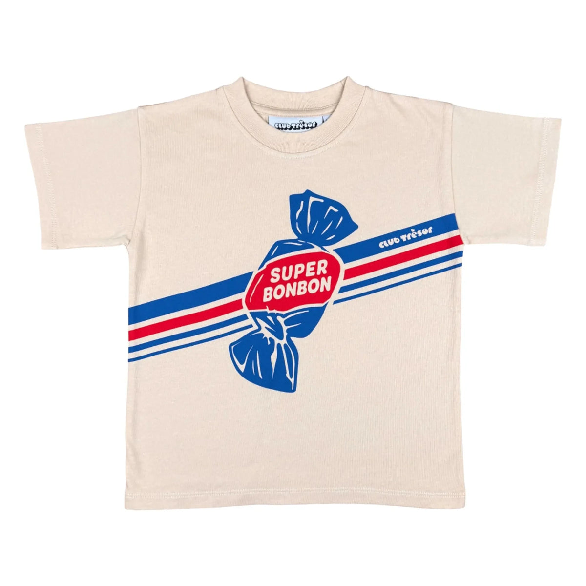 Club Trésor - Super Bonbon T-Shirt | Cream
