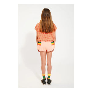 Piupiuchick - Cherry Vichy Top | Orange