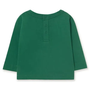 Tinycottons - Organic Cotton Baby Dog T-Shirt | Green