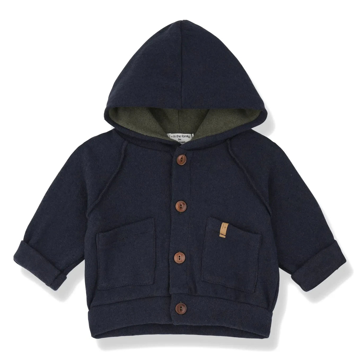 1+ in the family - Edmonton Hooded Jacket | Dark Blue