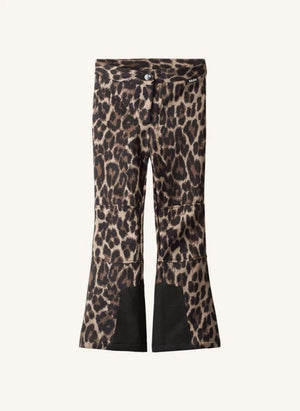 Molo - Harlie Leopard Ski Pants | Brown