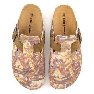Bobo Choses - Forest House slippers - Women's collection | Brown