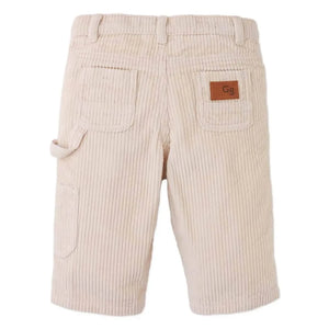 Gingersnaps - Carmine Velvet Baby Pants | Beige