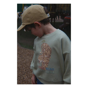 Konges Sløjd - Lou Tigres Organic Cotton Sweatshirt | Sage