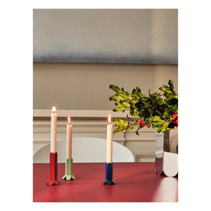 Hay-Arcs Stainless Steel Candle Holder | Mint Green