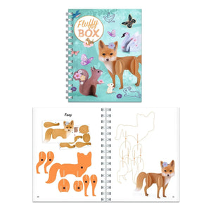 Djeco - Creative Activity Kit - Fluffy Box