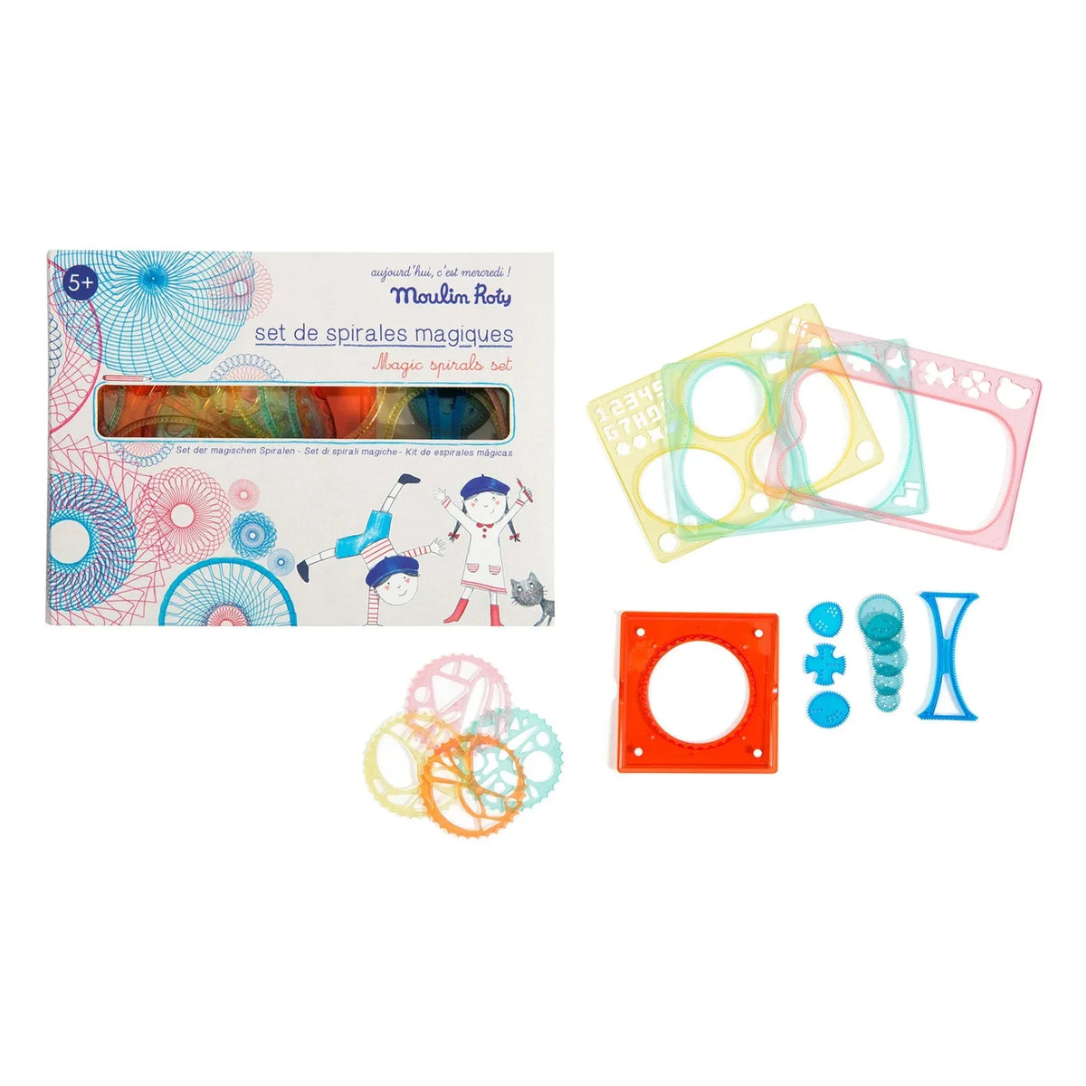 Moulin Roty - Magic Spirals Set - Today is Wednesday