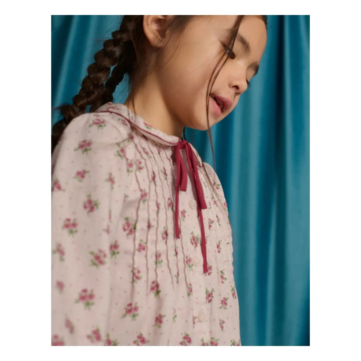 Gingersnaps - Caridad Fleurie blouse | Pink