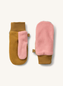 Liewood - Sun-Powered Recycled Fiber Fleece Gloves | Pink