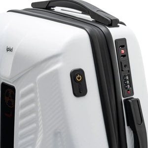 iPixi - Galaxy Voyager LED Screen Smart White Suitcase