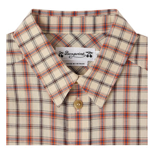Bonpoint - Chemise Marceau Checked Organic Cotton | Beige