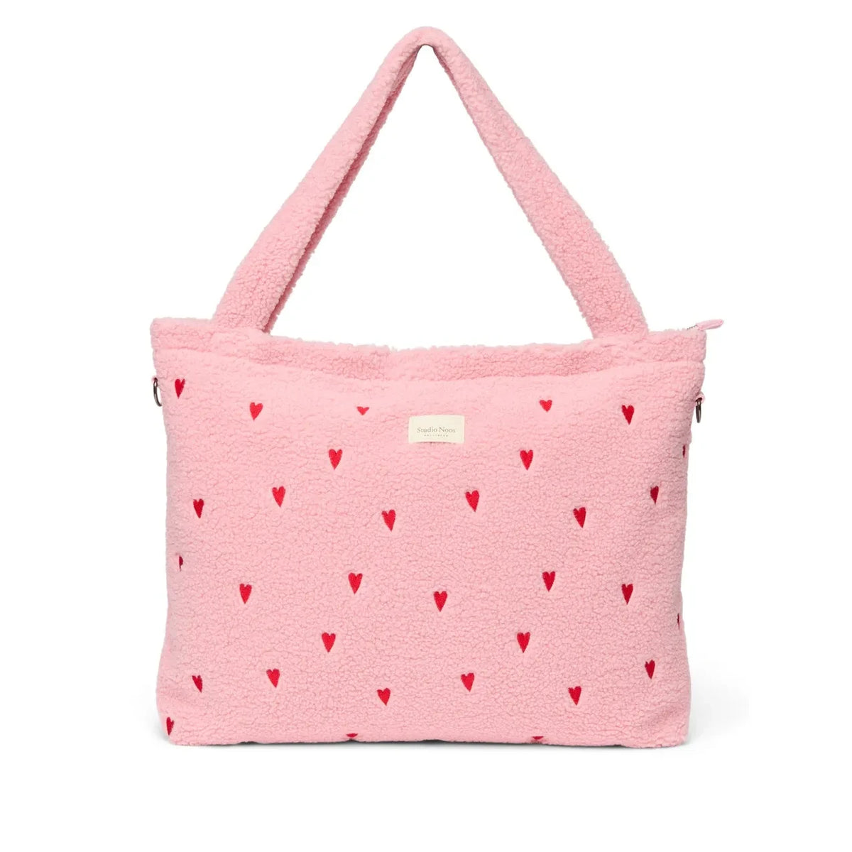 Studio Noos - Hearts Baby Diaper Bag | Pink