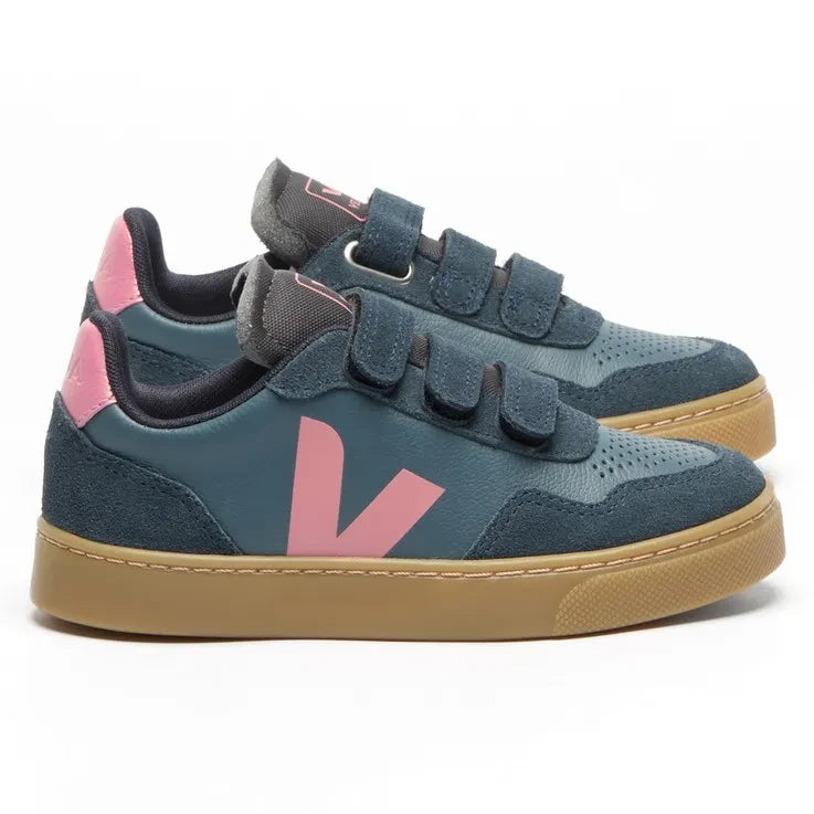 Veja - Scratch Sneakers Small V-90 Leather O.T | Blue
