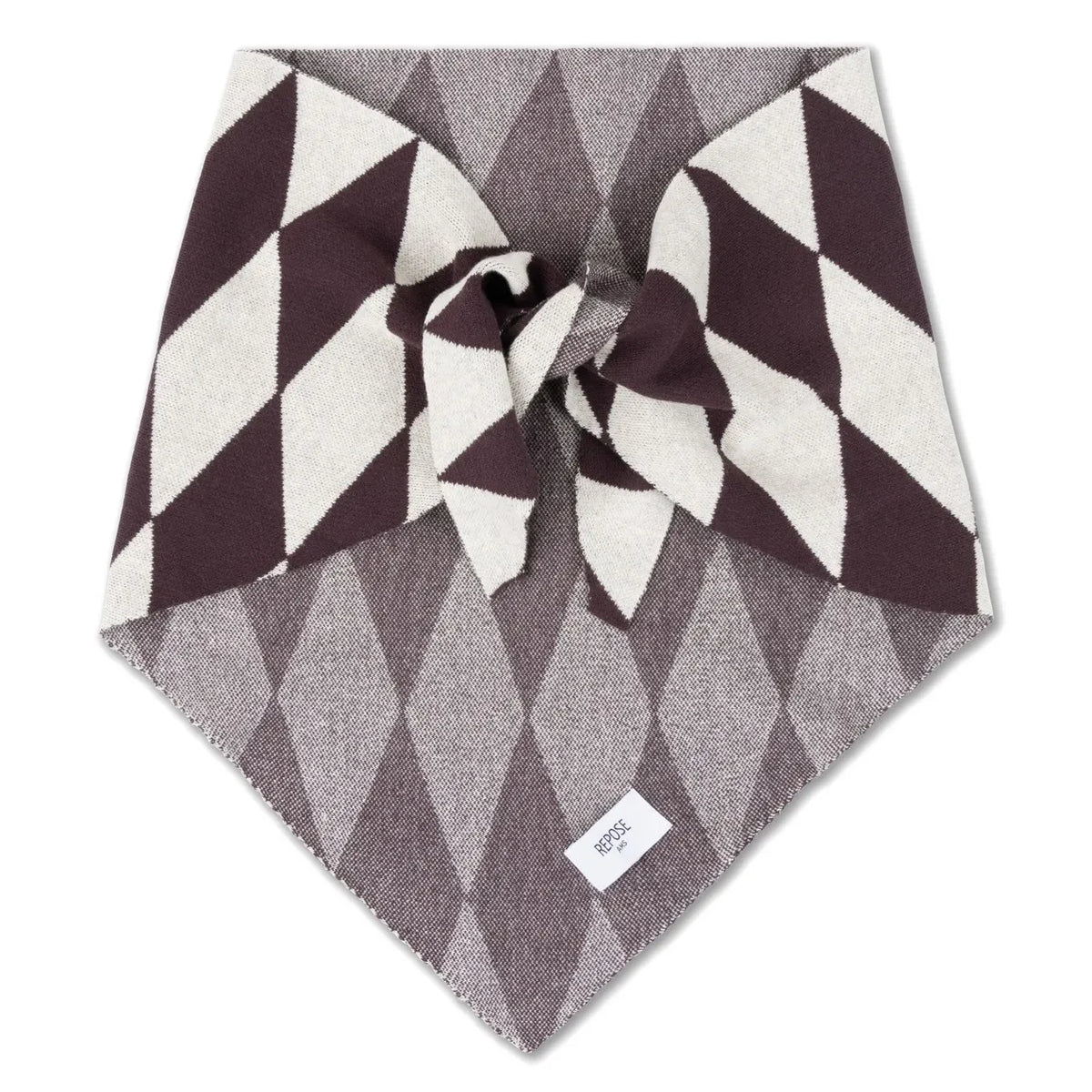 Repose AMS - Knitted Scarf | Brown