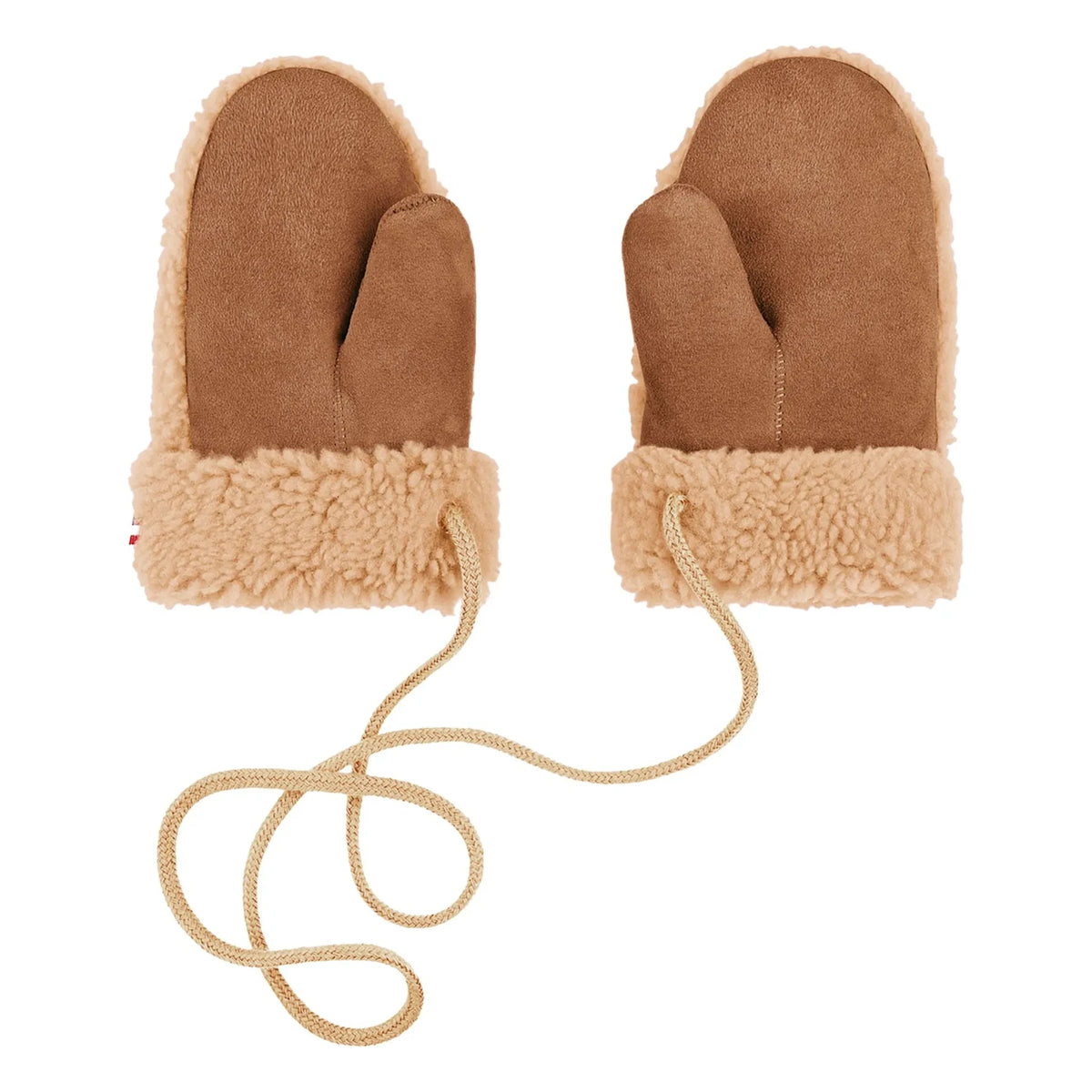 ILDA'S sheep - Teddy Wool Merino Gloves - Kids Collection | Beige