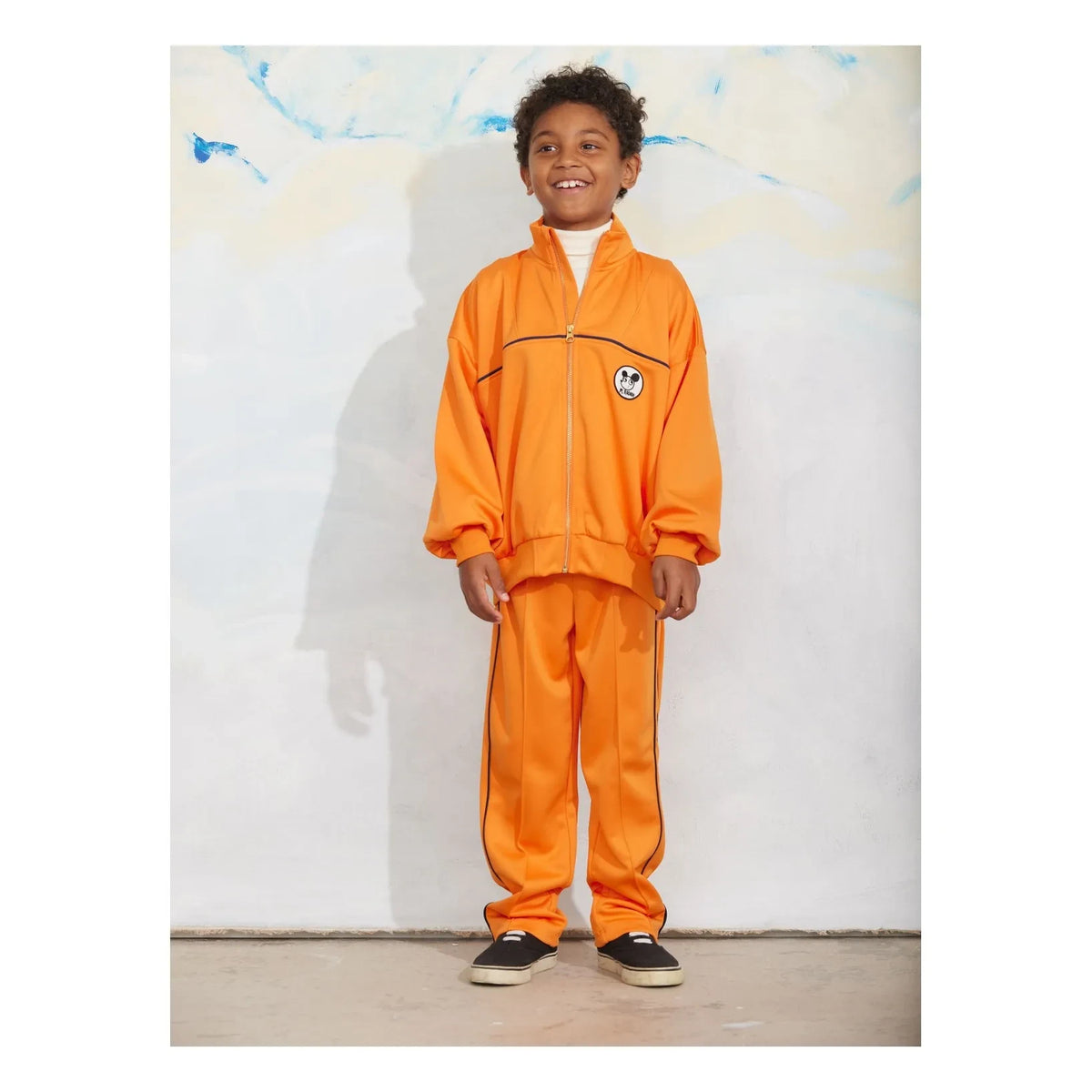 Mini Rodini - Jogger Sport Recycled Fibers | Orange