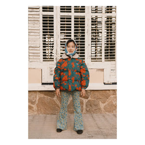 Tinycottons - Roses Quilted Jacket | Blue