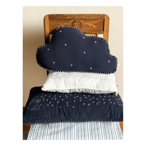 Editions Aimable - Ferdinand cloud pillow | Night Blue Gauze