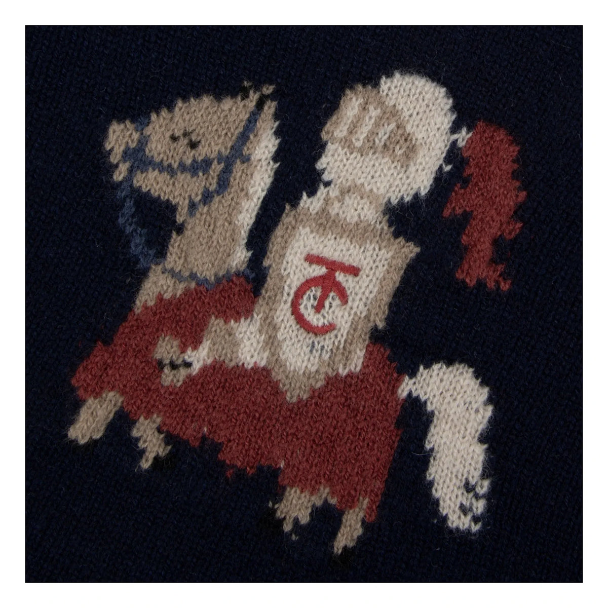 Tartine et Chocolat - Chevalier Wool Baby Sweater | Navy