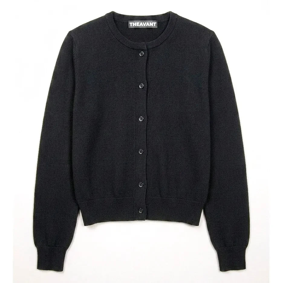 THEAVANT - Saint Etienne organic cotton cardigan | Black