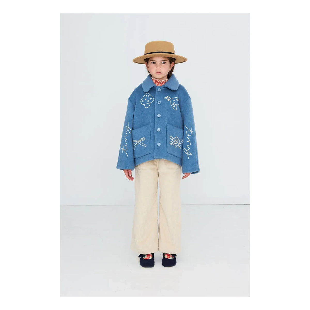 Tinycottons - Wool Jacket | Blue