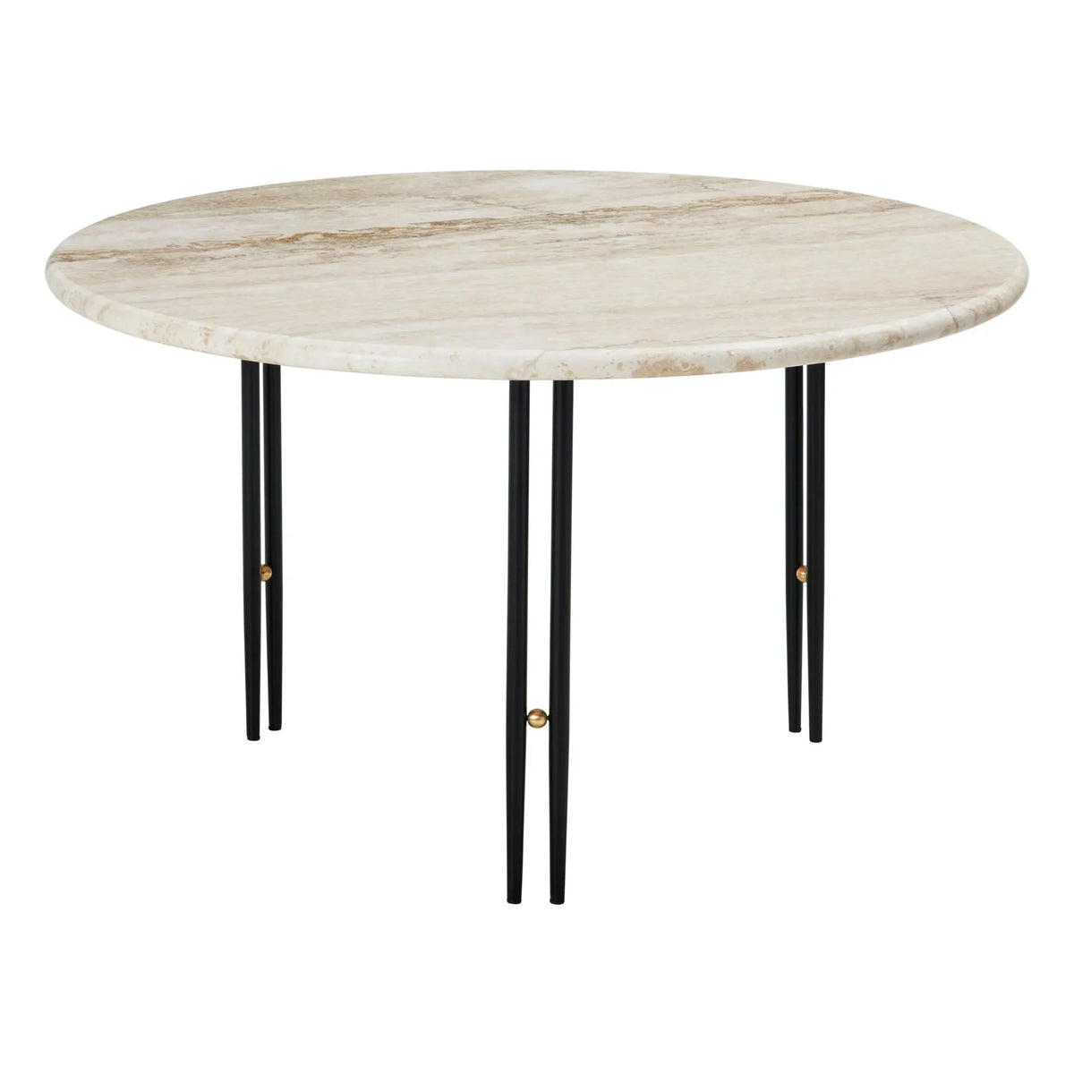 Gubi - IOI Side Table Black Base D70 cm, GamFratesi | Black
